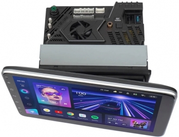 Штатная магнитола TEYES 1din 10" (поворотная)