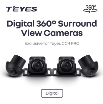 Камеры кругового обзора 360° для Teyes CC4 Pro