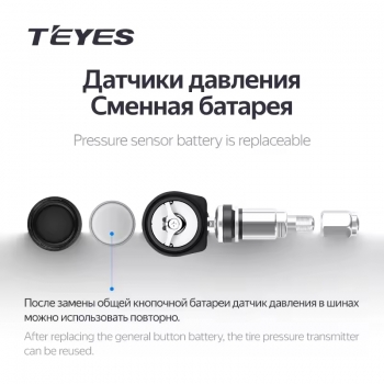 Система контроля давления в шинах TEYES TPMS USB