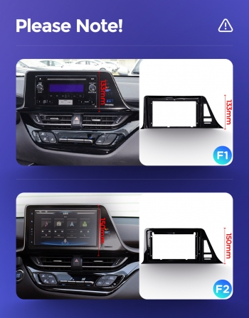 Штатная магнитола Toyota C-HR (2016-2020)